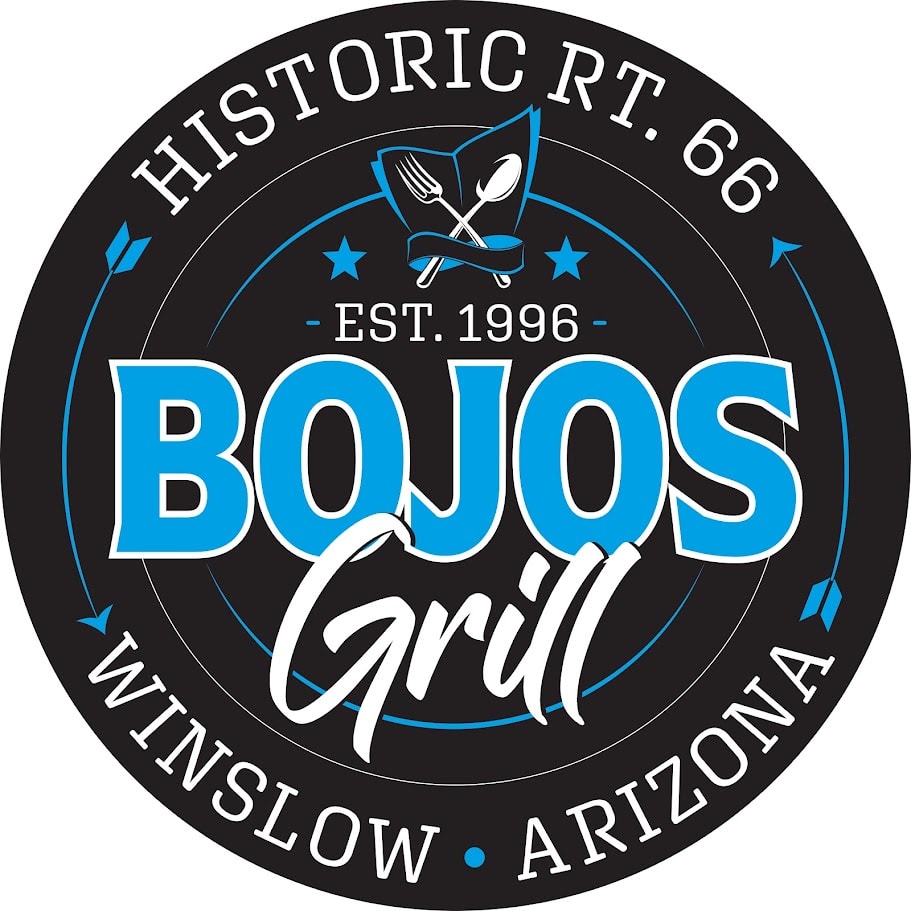 Bojo's Grill restaurant logo — Winslow, Arizona
